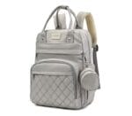 sac a dos maman gris