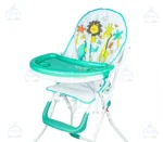 chaise haute vert prix